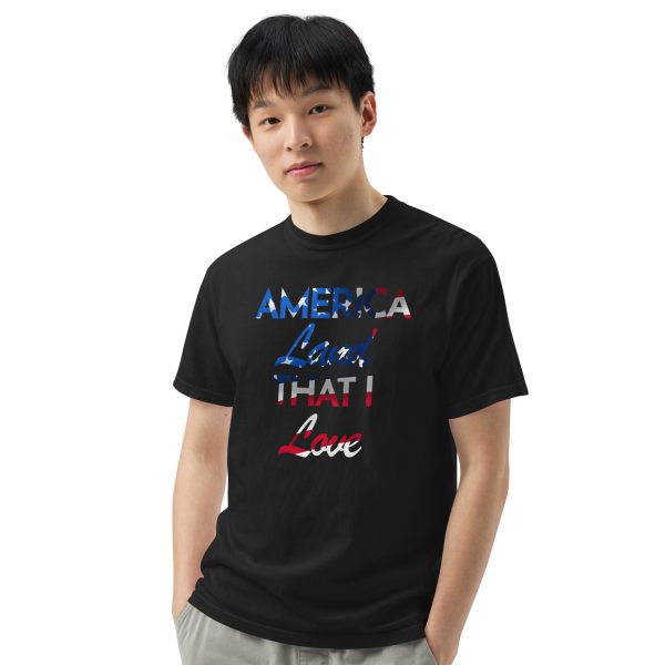 Unisex garment-dyed heavyweight t-shirt - Image 3